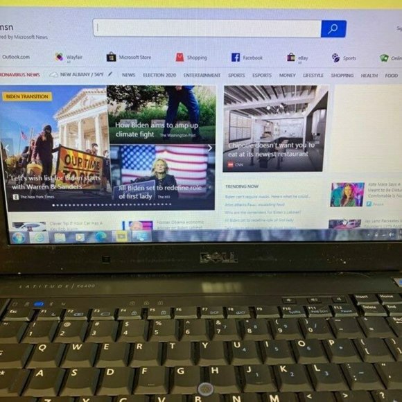 Dell Laptop Duo Windows 10 Pro, Intel I5 2.4,250GB,4 GB, WIFI, warranty - Picture 4 of 10